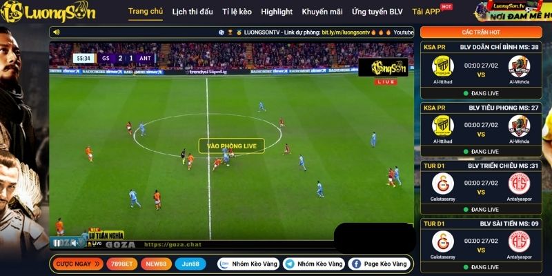 Thiết kế ứng dụng LuongSonTV nâng cao trải nghiệm người dùng